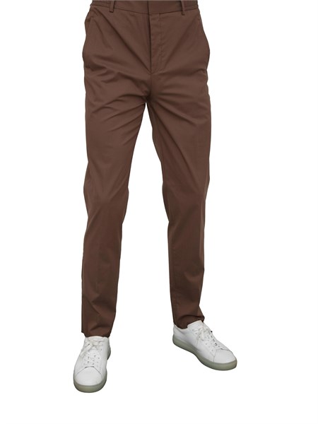 pantalone casual uomo corneliani marrone 254z532564525