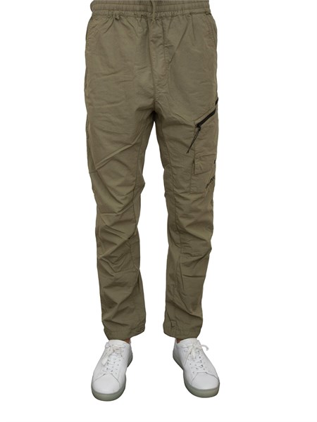 pantalone casual uomo cp company verde 16cmpa255a006272g