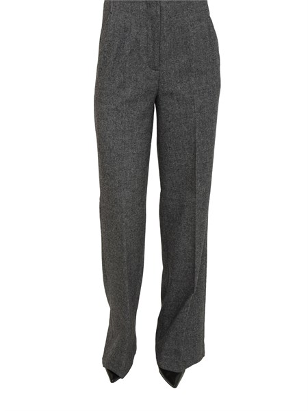 pantalone elien nenette in tessuto resca grigio elien