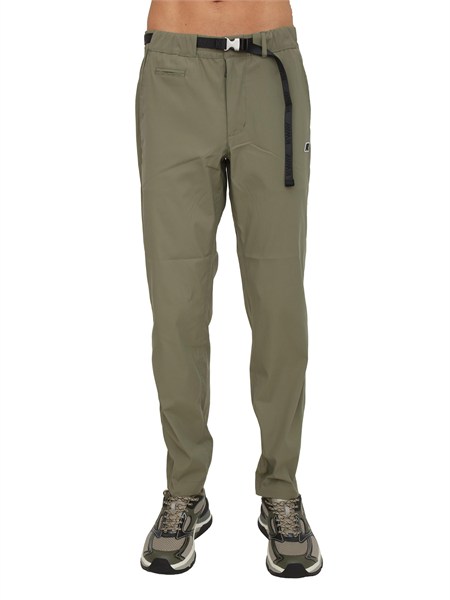 pantaloni uomo douvres k way in tessuto tecnico verde k2151sw