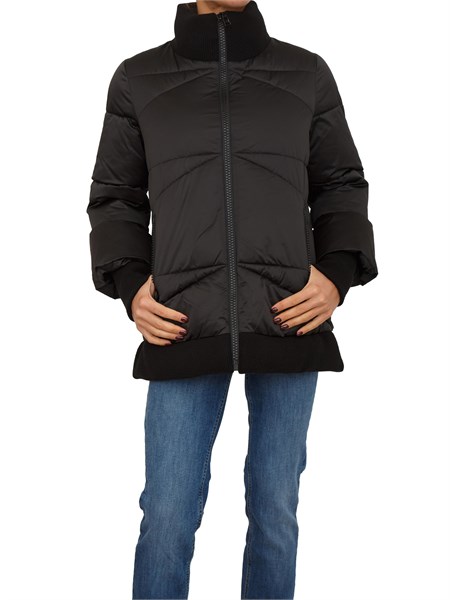 piumino corto ccappuccio cbordi maglia tessuto r