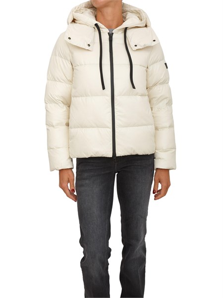 piumino peuterey donna in nylon idrorepellente bianco ped5395kenidlks