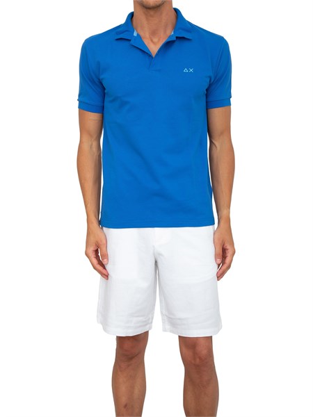 polo basic ss blu
