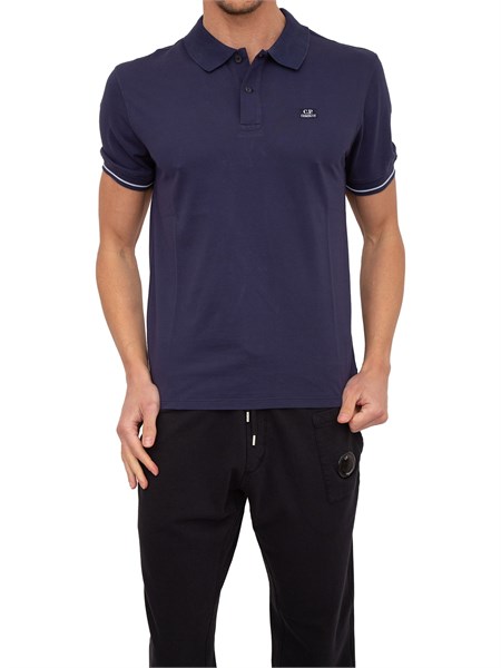 polo uomo cp company blu pl253a006263g