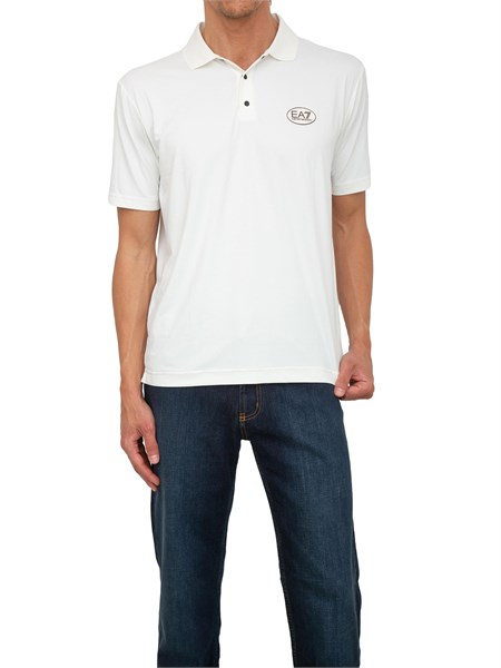 polo uomo ea7 emporio armani bianco 7m000192af13536