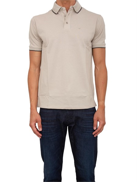 polo uomo emporio armani beige em000858af12955