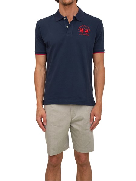 polo uomo la martina blu ccmp01pk001