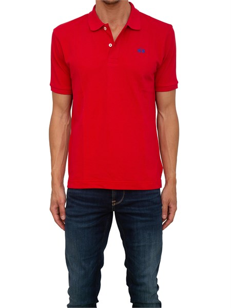 polo uomo la martina rosso bpmp01pk031