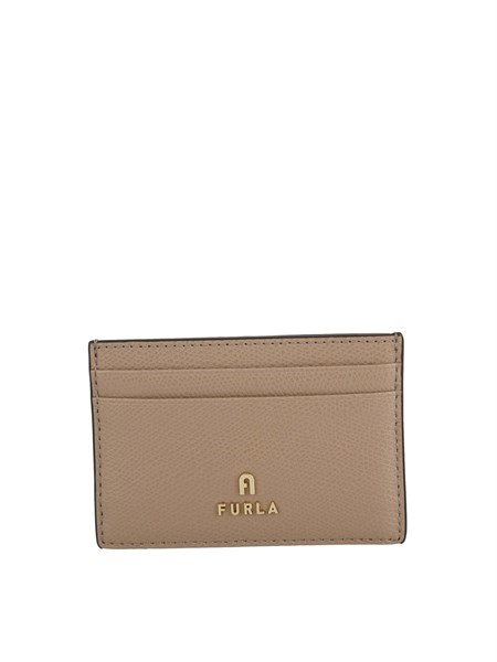 porta carte di credito furla camelia s in pelle taupe wp00305are000