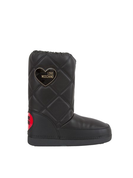 stivali poliuretano donna love moschino nero ja24172g1hit7