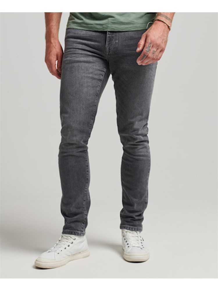 SUPERDRY SUPERDRY M7010888A 6AE Jeans Slim Grigio Uomo