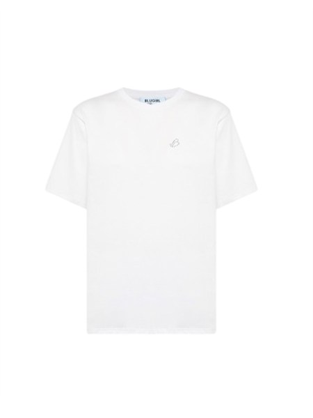 t shirt blugirl in cotone bianca ra6043j3841
