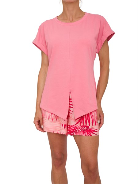 t shirt donna liu jo rosa ta5109js003