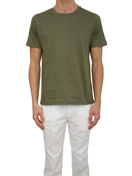 t shirt uomo aiace galassi in pregiato cotone verde 1465340