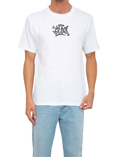 t shirt uomo gcds bianco m130127
