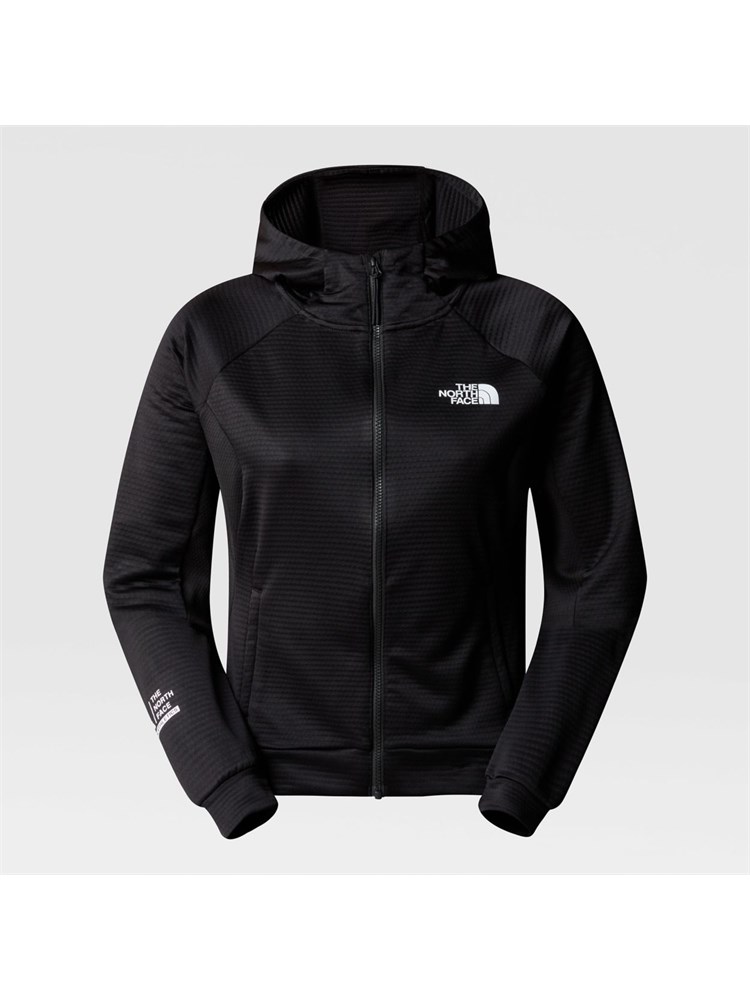 THE NORTH FACE THE NORTH FACE Nf0A87FX Jk31 Felpa Fz Capp Nero Donna