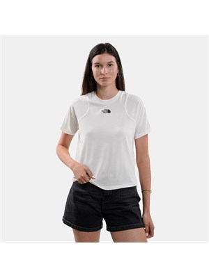 THE NORTH FACE THE NORTH FACE Nf0A87FN Qni1 T-Shirt Mc Bianco Donna in T-shirt