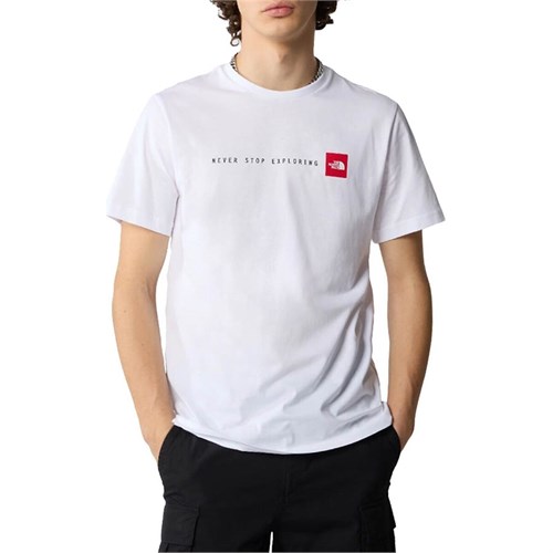 THE NORTH FACE THE NORTH FACE Nf0A87NS Fn41 T-Shirt Mc Bianco Uomo in T-shirt