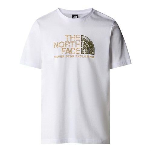 THE NORTH FACE THE NORTH FACE Nf0A87NW Fn41 T-Shirt Mc Logo Bianco Uomo in T-shirt