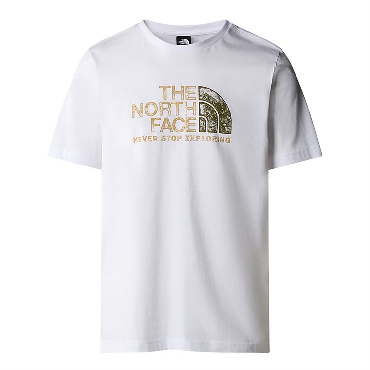 THE NORTH FACE THE NORTH FACE Nf0A87NW Fn41 T-Shirt Mc Logo Bianco Uomo