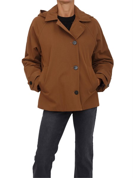 trench donna emme marella marrone benaco