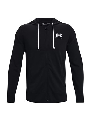 UNDER ARMOUR UNDER ARMOUR 1370409 0001 Felpa Fz Nero Uomo in Felpe