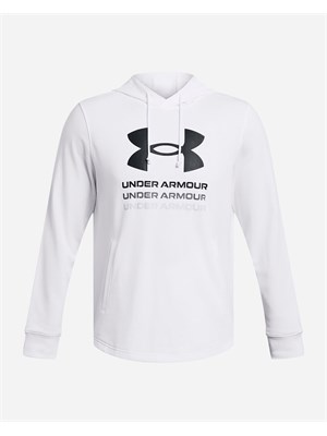 UNDER ARMOUR UNDER ARMOUR 1386047 0100 Felpa Capp Bianco Uomo in Felpe