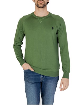 U.S. POLO SINCE 1890 U.S. POLO SINCE 1890 67603 53568 441 Lin Maglia Verde Uomo in Maglioni