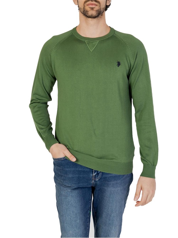 U.S. POLO SINCE 1890 U.S. POLO SINCE 1890 67603 53568 441 Lin Maglia Verde Uomo