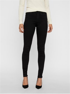 VERO MODA VERO MODA 10222154 Blk Vmtanya Jeans Hw Nero Donna in Jeans