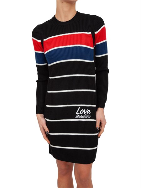 vestito donna love moschino multicolor wse1611x1148