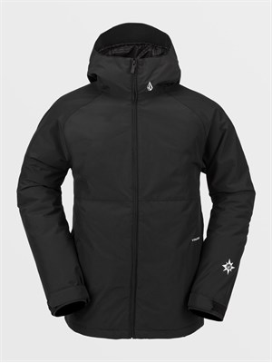 VOLCOM VOLCOM G0452408 Jkt Blk 2836 Ins Nero Uomo in Giacche