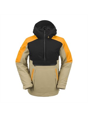 VOLCOM VOLCOM G0652408 Jkt Gld Brighton Arancio-Giallo Uomo in Giacche