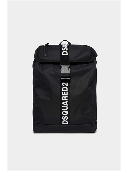 zaino dsquared2 kids nero in nylon dq3125d0a3m