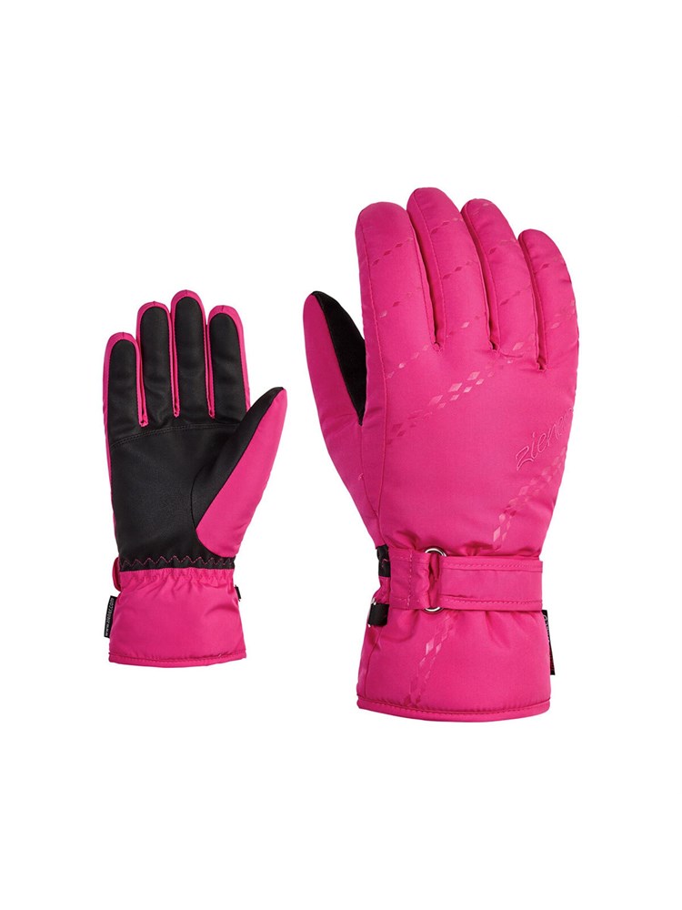 ZIENER ZIENER 801187 766 Guanti Korva Pes Rosa Donna